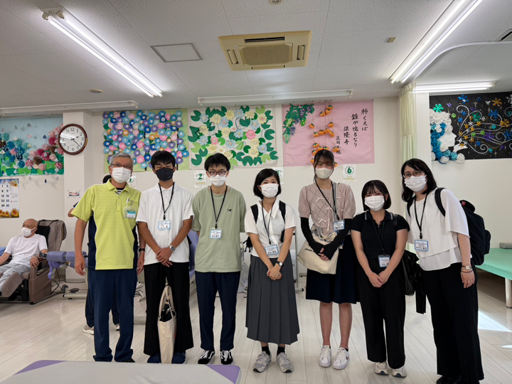 地域見学:柿添病院①